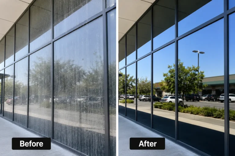 commercial window cleaning before and after commercial window cleaning before and after