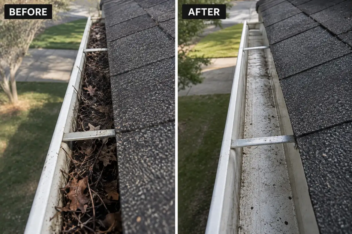 gutter cleaning san clemente before and after gutter cleaning san clemente before and after