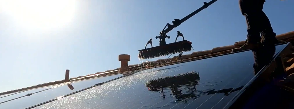 solar panel cleaning process solar panel cleaning process